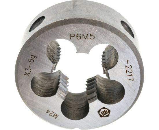 Плашка М 24 х3 Р6М5 6g ТМ Туламаш 137185 – изображение 3