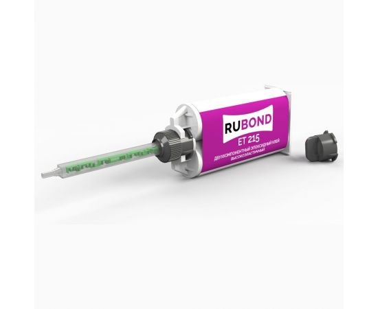 Двухкомпонентный эпоксидный клей Elastomeric Systems RUBOND ET 215 (высокоэластичный; 50 мл) 600604 – изображение 3