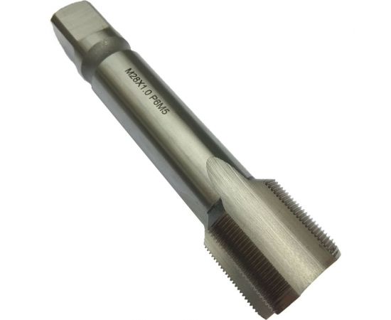 Машинно-ручной метчик TORNERI М28х1 Р6М5, для глухих отверстий 038205 – изображение 5