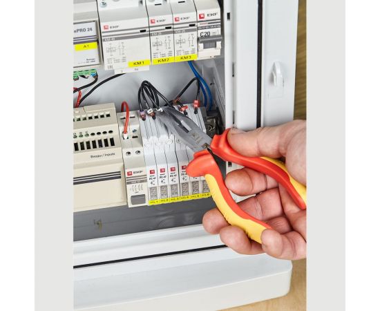 Изогнутые длинногубцы EKF Expert 160 мм 1000В PROxima 8212964 dgi-160-exp-in – изображение 6