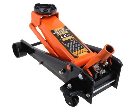 Гидравлический шиномонтажный подкатной домкрат АвтоDело 2.5 т 140-490 мм 43225 11811 