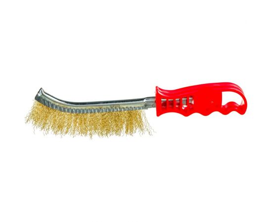 Ручная латунированная щетка MIRAX 35112-1 