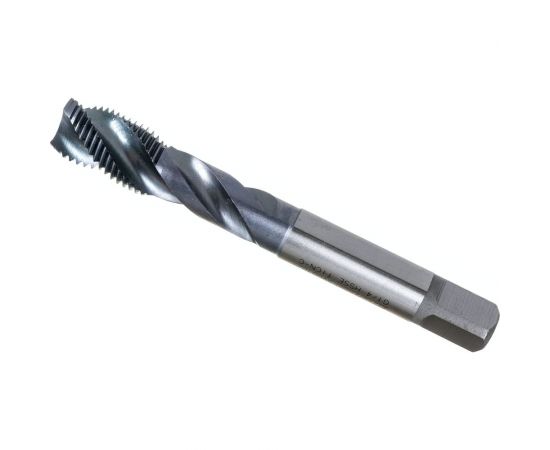 Метчик Partner трубный G1/4 HSSE, спиральная канавка 38, H6, TiAlN (серия TG01) 325140 