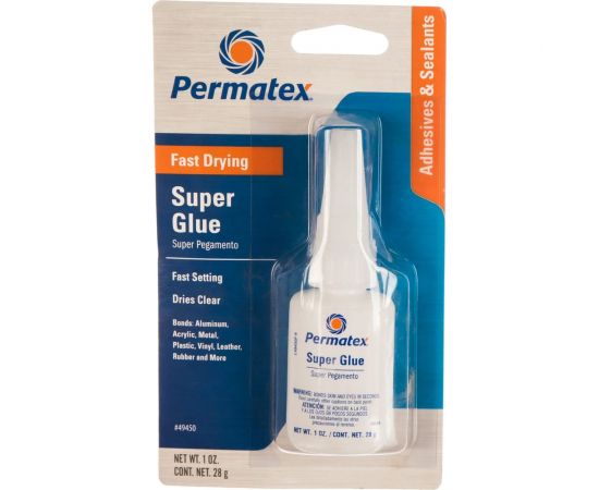 Супер клей PERMATEX СУПЕР ПЕГА универсальный 28г 49450 