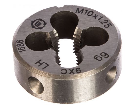 Плашка М 10 х1.25 9ХС левая ТМ Туламаш 143497 