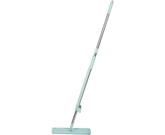 Швабра для пола Рыжий кот WRING SIMPLE с механизмом отжима и насадкой из микрофибры 102536 