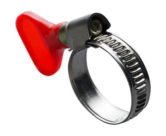 Червячный хомут STARFIX 25-40 мм, нержавеющая сталь W2, бабочка SMP-57127-1 