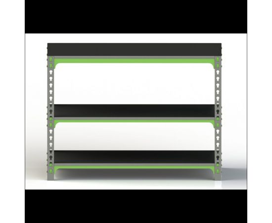 Стол-верстак 950x1700x600 (две полки) SVPII951760 – изображение 2