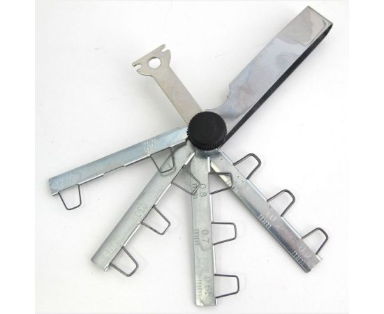 Набор щупов Вымпел №1 0.55-1.1 мм, 11 щупов, для свечей зажигания 5194 – изображение 2