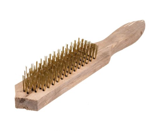 Щетка FALCO металл, с деревянной ручкой, 6-и рядная 656-066 – изображение 2