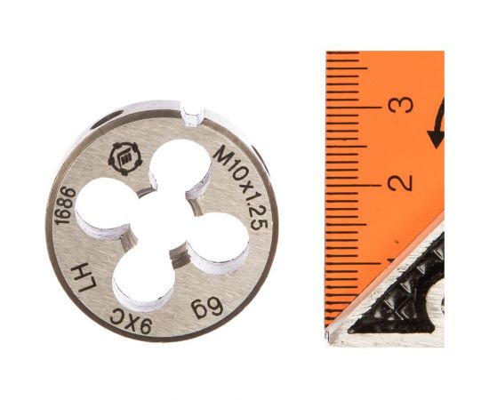 Плашка М 10 х1.25 9ХС левая ТМ Туламаш 143497 – изображение 2
