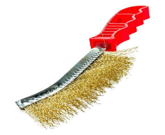 Ручная латунированная щетка MIRAX 35112-1 – изображение 2