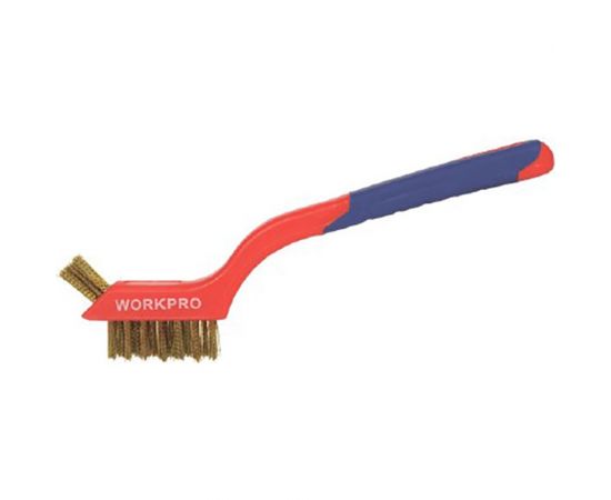 Набор корщеток WORKPRO нержавеющая сталь, медь, нейлон 3 шт WP253005 – изображение 2