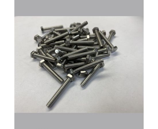 Болт Метиз-Эксперт М8х30 нерж. А2 DIN 933 уп. 100 шт. БП-00006380 – изображение 2