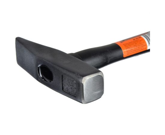 Кованый молоток ЕРМАК с фиберглассовой двухкомпонентной ручкой 400г 662-002 – изображение 3