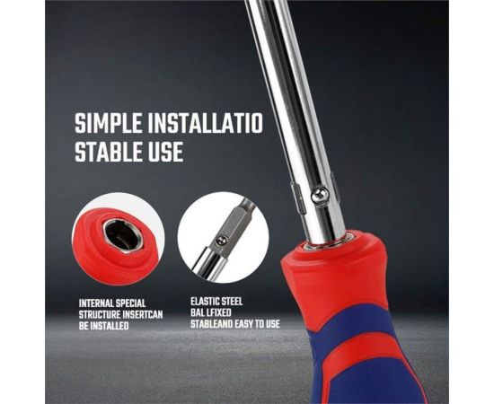 Отвертка 6 в 1 WORKPRO WP221046 – изображение 5