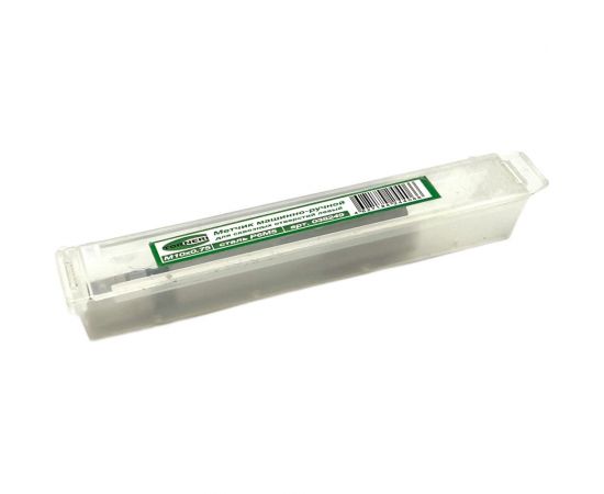 Машинно-ручной метчик TORNERI М10х0.75 Р6М5, для сквозных отверстий, левый 038249 – изображение 5