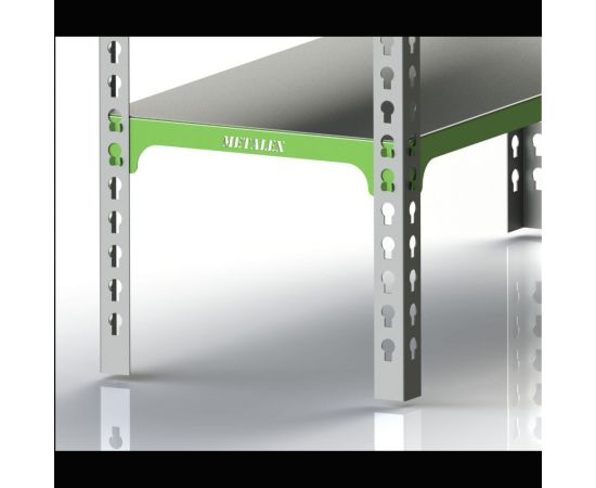 Стол-верстак 950x1200x500 (одна полка) + перфопанель с комплектом аксессуаров SVPIPRIA951250 – изображение 5