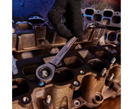 Комбинированный трещоточный ключ REXANT 15 мм 12-5810-1 – изображение 10