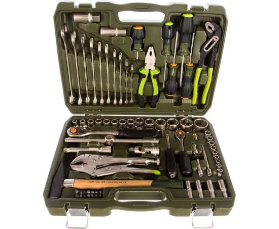 Набор инструмента 1/2, 1/4 72 предмета ДТ/4 Дело Техники 620772 