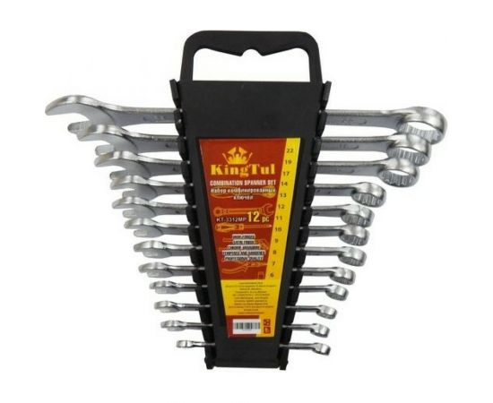 Набор комбинированных ключей KingTul KT-3312MP 12пр . (6-14, 17, 19,22мм) 3650 