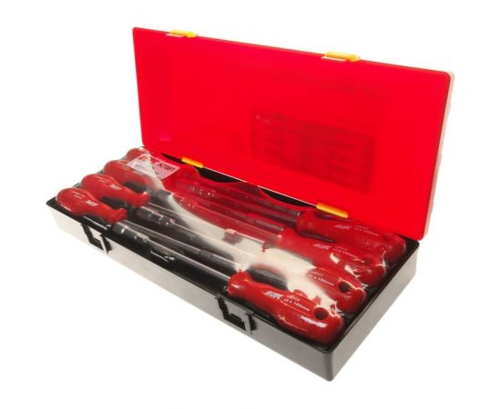 Набор отвёрток с торцевой головкой 6, 7, 8, 9, 10, 11, 12, 13 мм в кейсе 8шт JTC-K7081 