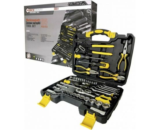 Набор инструментов FORCEKRAFT 65пр, 1/43/8 47699 FK-3651 