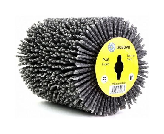 Щетка валик спиральная по дереву на щеточные шлифмашины (100 мм; Р46) ОСБОРН PLM.SBMAKP46 