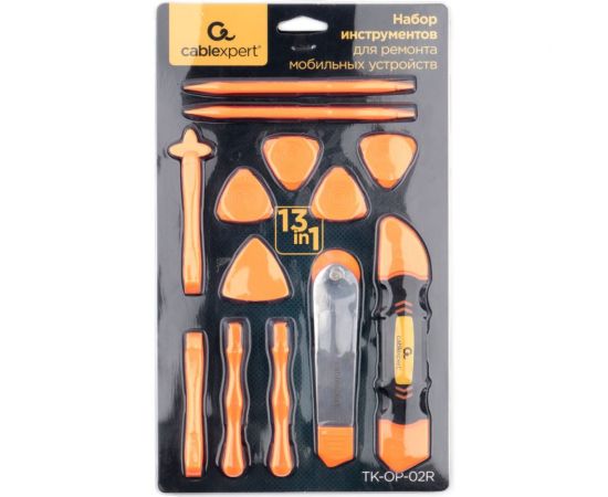 Набор инструментов для вскрытия корпуса мобильной техники Cablexpert, 13 предметов TK-OP-02R 