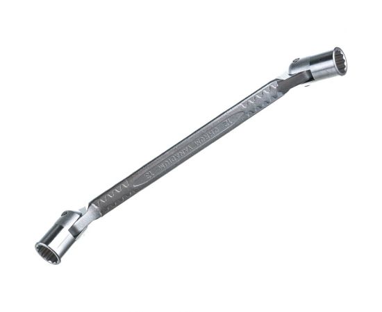 Торцевой прямой шарнирный ключ 12х13мм, 220мм JTC-3936 