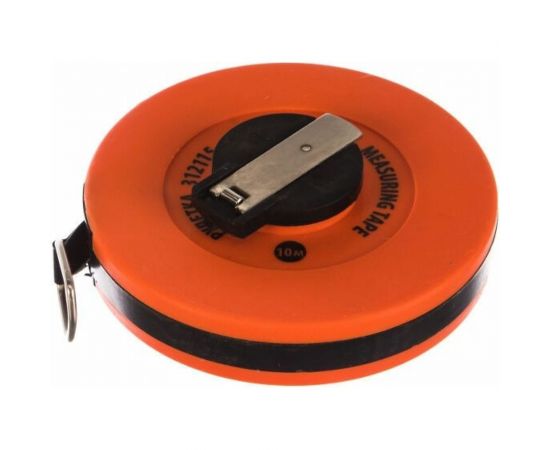 Мерная лента Петрович 10 м, 12,5 мм, фибергласовое полотно, закрытый корпус 4100000292 