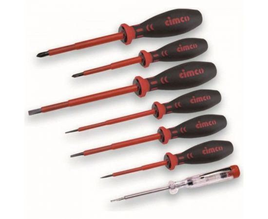 Набор крестовых PZ и шлицевых отверток CIMCO 11 7802 