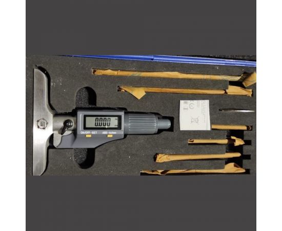 Глубиномер Туламаш микрометрический ГМЦ-100 0,001 эл. 142106 