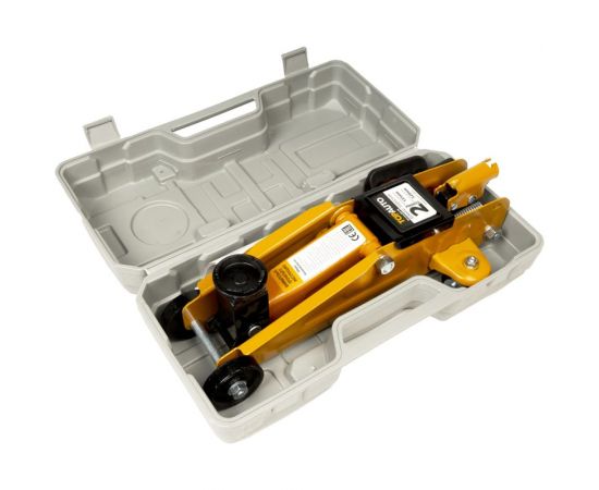 Гидравлический подкатной домкрат TopAuto 2т h 135-320 мм в кейсе ДПГ-2К 