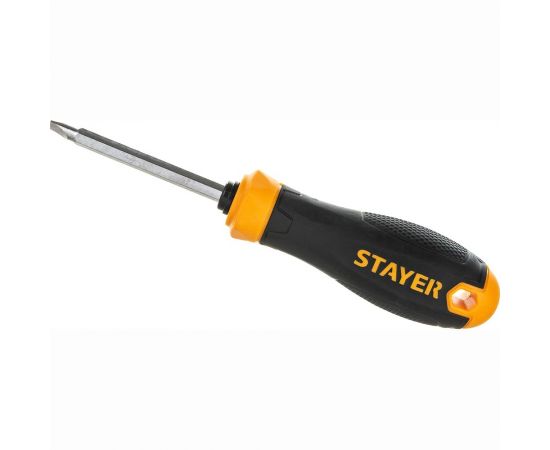Переставная отвертка STAYER Hercules 2-in-1 80 мм PH2/SL6 2512_z02 
