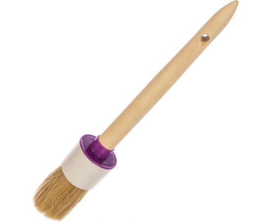 Круглая кисть KRAFOR №10, 40мм 001-0040 49227 – изображение 2