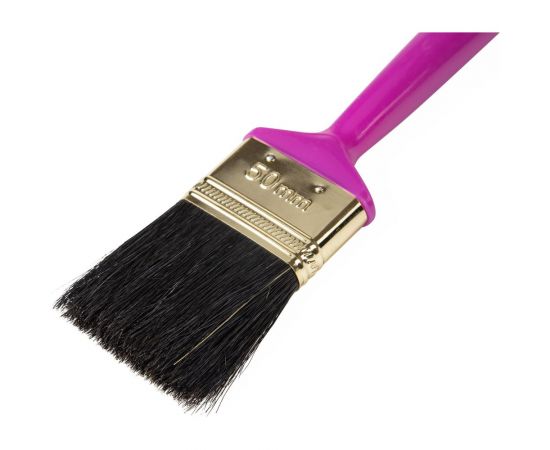 Кисть Ocean Color Professional 50 мм, натуральная щетина высокого качества 730050 – изображение 2