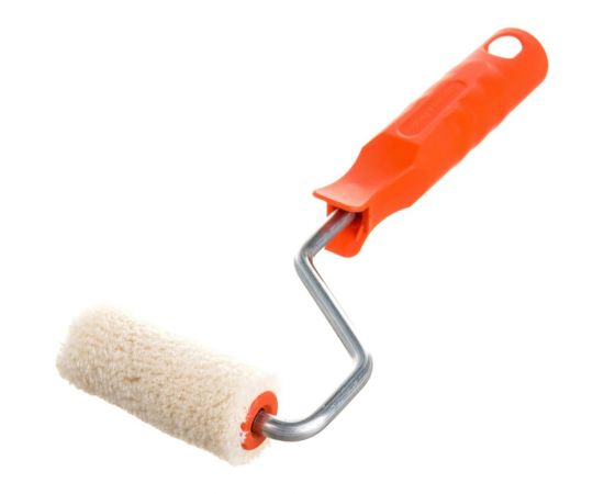 Валик DECOR 60 мм, d 15 мм, бюгель 6 мм, ворс 5 мм, велюр, ручка стандарт mini 903-3060 – изображение 2