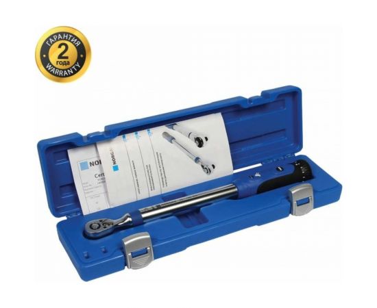 Динамометрический ключ 3/8" 20-100Нм с поверкой NORGAU NTW22-010R 051110010/П – изображение 2