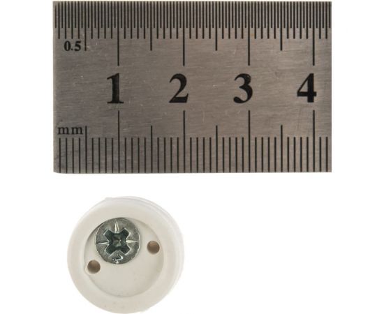 Пластиковый зеркалодержатель Tech-Krep белый с шур. 8 шт. 127525 – изображение 2