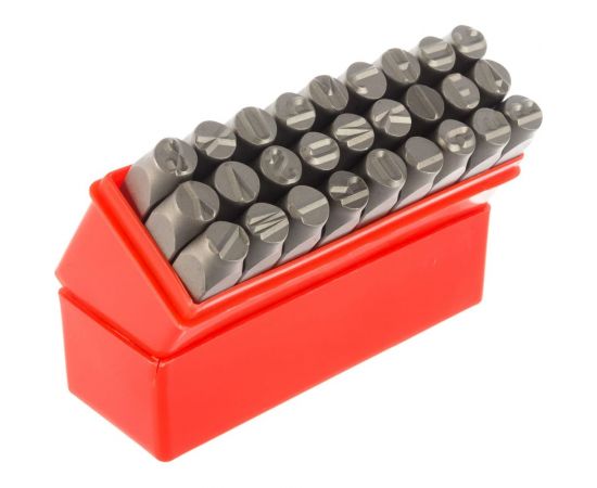 Буквенные клейма SITOMO N10 латиница стальные 19695 – изображение 3