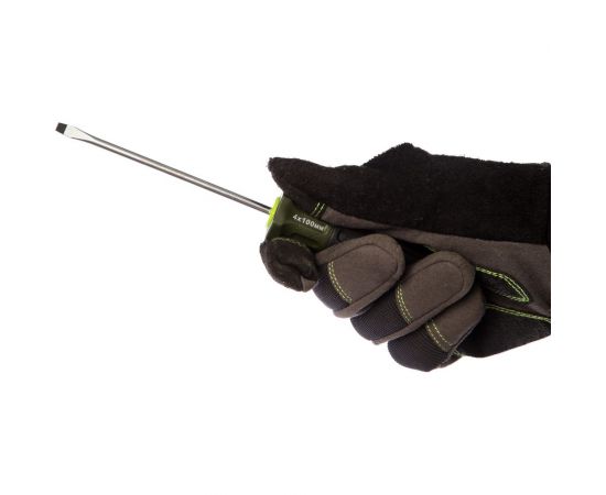 Шлицевая отвертка c 2-х компонентной ручкой Дело Техники 4х100 мм 721044 – изображение 3