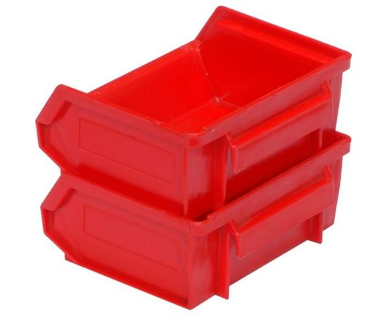 Лоток для склада ООО Комус 96 х 105 х 45 красный, сплошной 1028927 – изображение 3