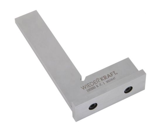 Поверочный угольник WIEDERKRAFT 90 градусов, 100x60x20x5 мм, класс 1 WDK-MR10060 – изображение 3