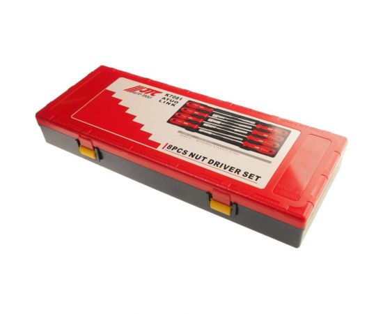 Набор отвёрток с торцевой головкой 6, 7, 8, 9, 10, 11, 12, 13 мм в кейсе 8шт JTC-K7081 – изображение 3