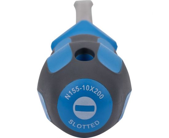 Усиленная шлицевая отвертка NORGAU SL10х175мм 062011300 – изображение 4