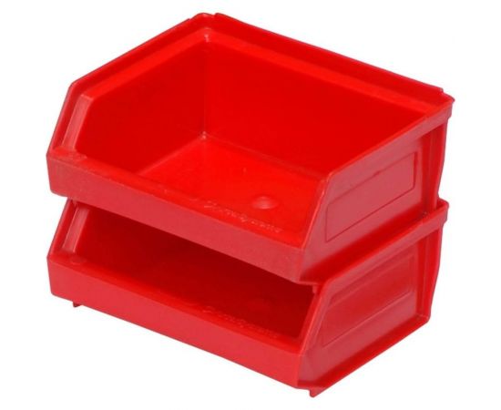 Лоток для склада ООО Комус 96 х 105 х 45 красный, сплошной 1028927 – изображение 4