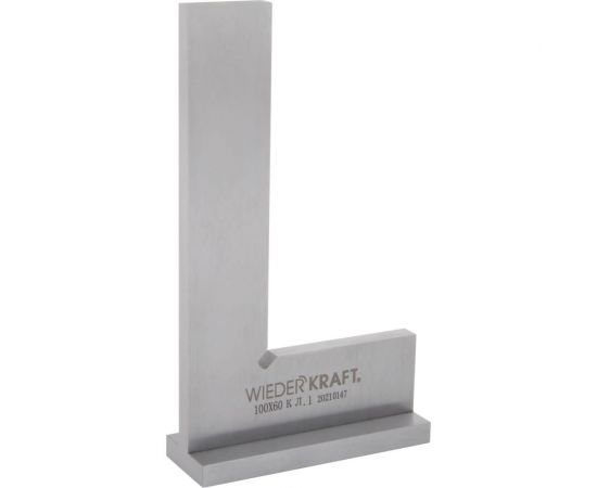 Поверочный угольник WIEDERKRAFT 90 градусов, 100x60x20x5 мм, класс 1 WDK-MR10060 – изображение 4