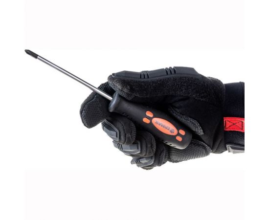 Отвертка с прорезиненной ручкой ЕРМАК PH1 5x100мм (+) 651-107 – изображение 5