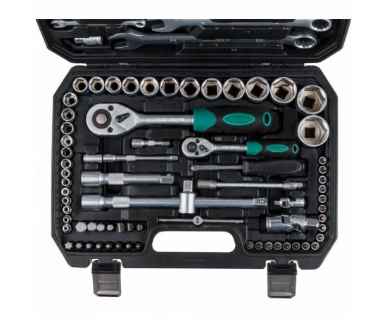 Набор инструментов ВОЛАТ 1/4 , 1/2 6 граней 82 предмета 18540-82 – изображение 5